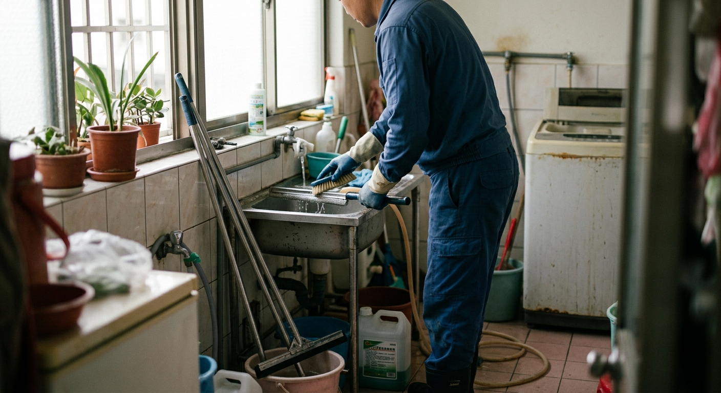仁武區廠房太陽能板清洗案例：重度落塵、鳥糞與排水不良一次處理