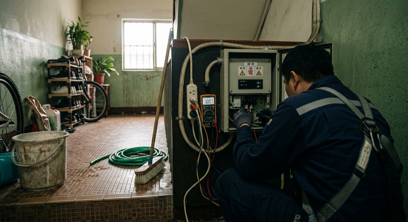 三民區中古大樓太陽能漏電疑慮？清洗前的專業線路絕緣檢測