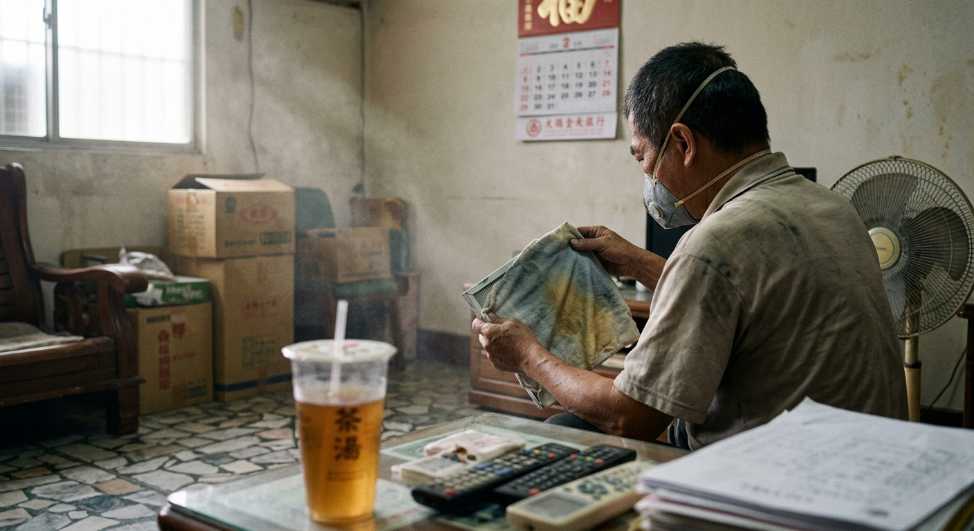 前鎮區造船廠周邊鹽害與漆霧：防鏽底漆隨風飄落太陽能板的特殊溶劑
