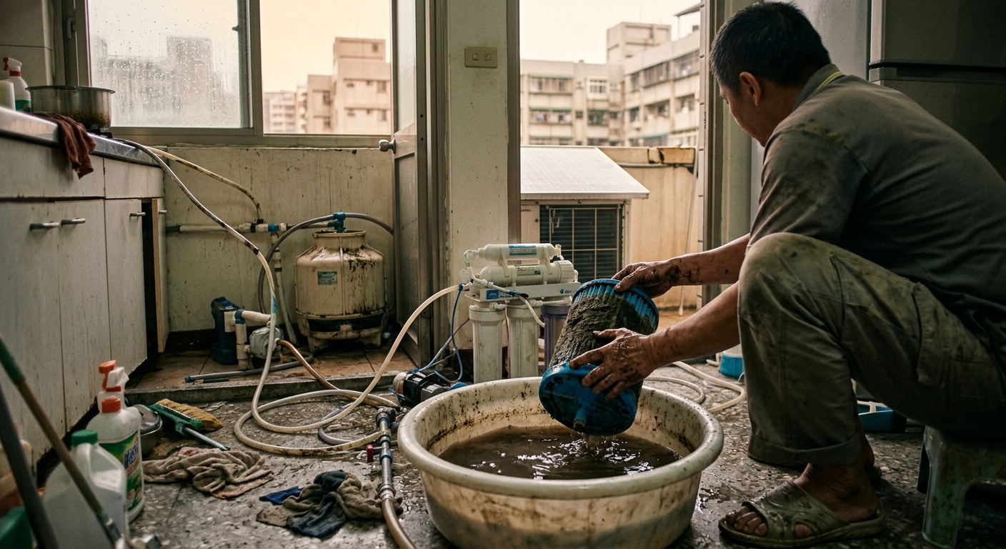 苓雅區商辦冷卻水塔水霧污染：退水垢洗劑與綠藻清除防護