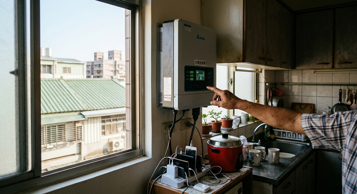 仁武區工廠發電監控系統連線：清洗後如何由APP確認發電量已恢復
